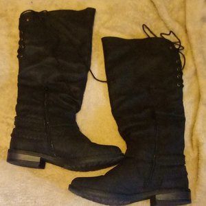 Xoxo Women's Middleton Wide Calf Riding Boots